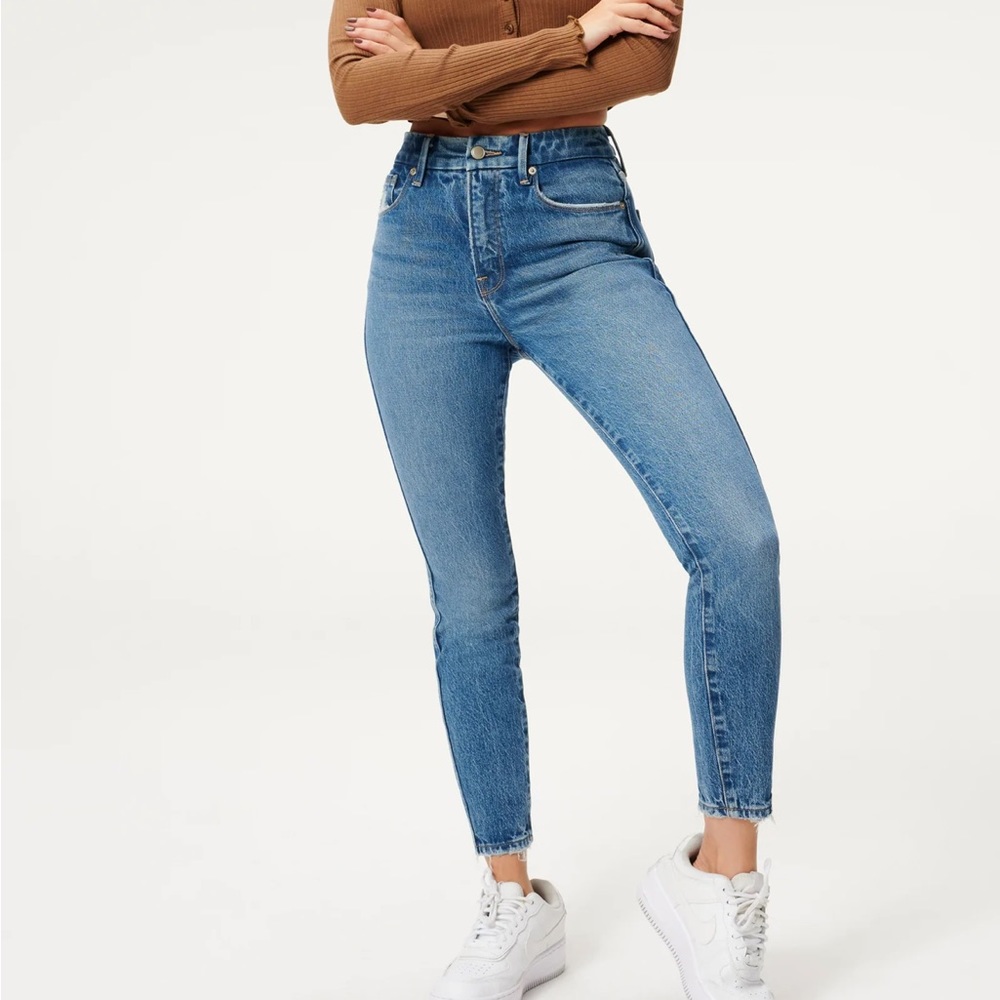 Good American mom jeans